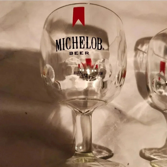 Vintage Michelob Goblets - Picture 4 of 9